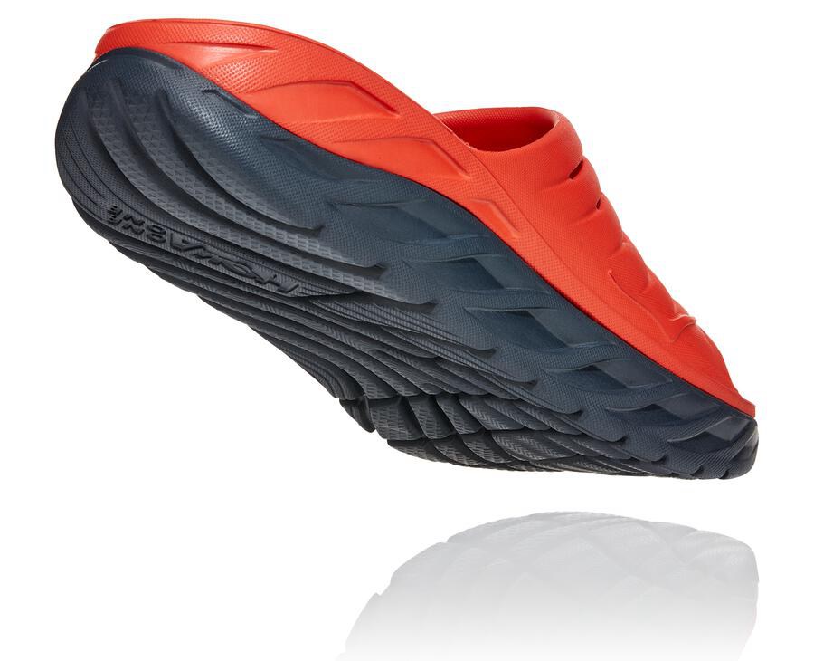 Hoka One One Slide Mens Red - ORA Recovery - 87915GPFJ